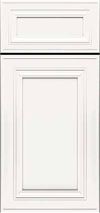 Anson Door In Maple with Pure White Opaque